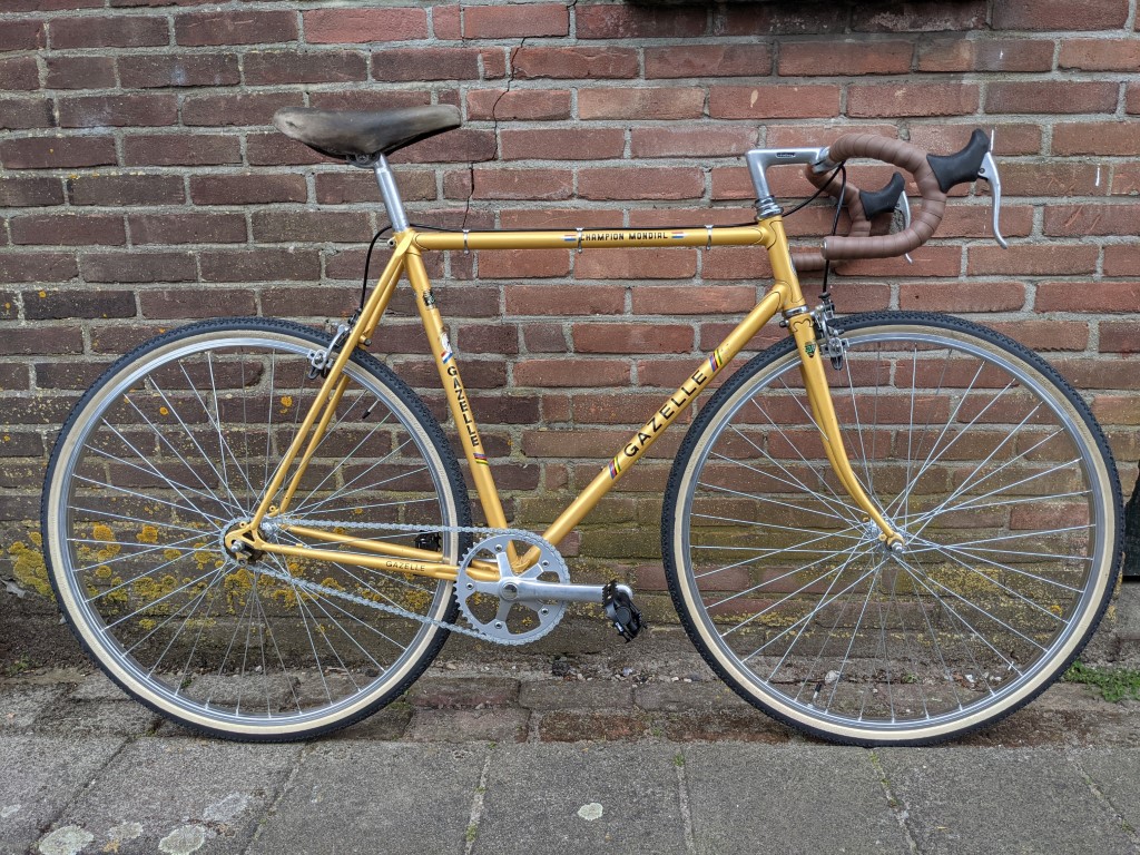 samenwerken solidariteit Kust Gazelle Champion Mondial 57ct Singlespeed - RoogBikes